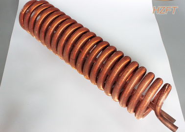 Bobine et ailerons propres en cuivre/de Cupronickel condensateur pour l'échange de la chaleur