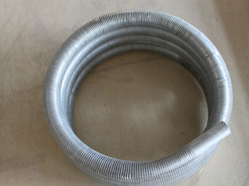Bobine qui respecte l'environnement de tube à ailettes de solides solubles pour le réfrigérant à huile/la bobine de tuyauterie acier inoxydable